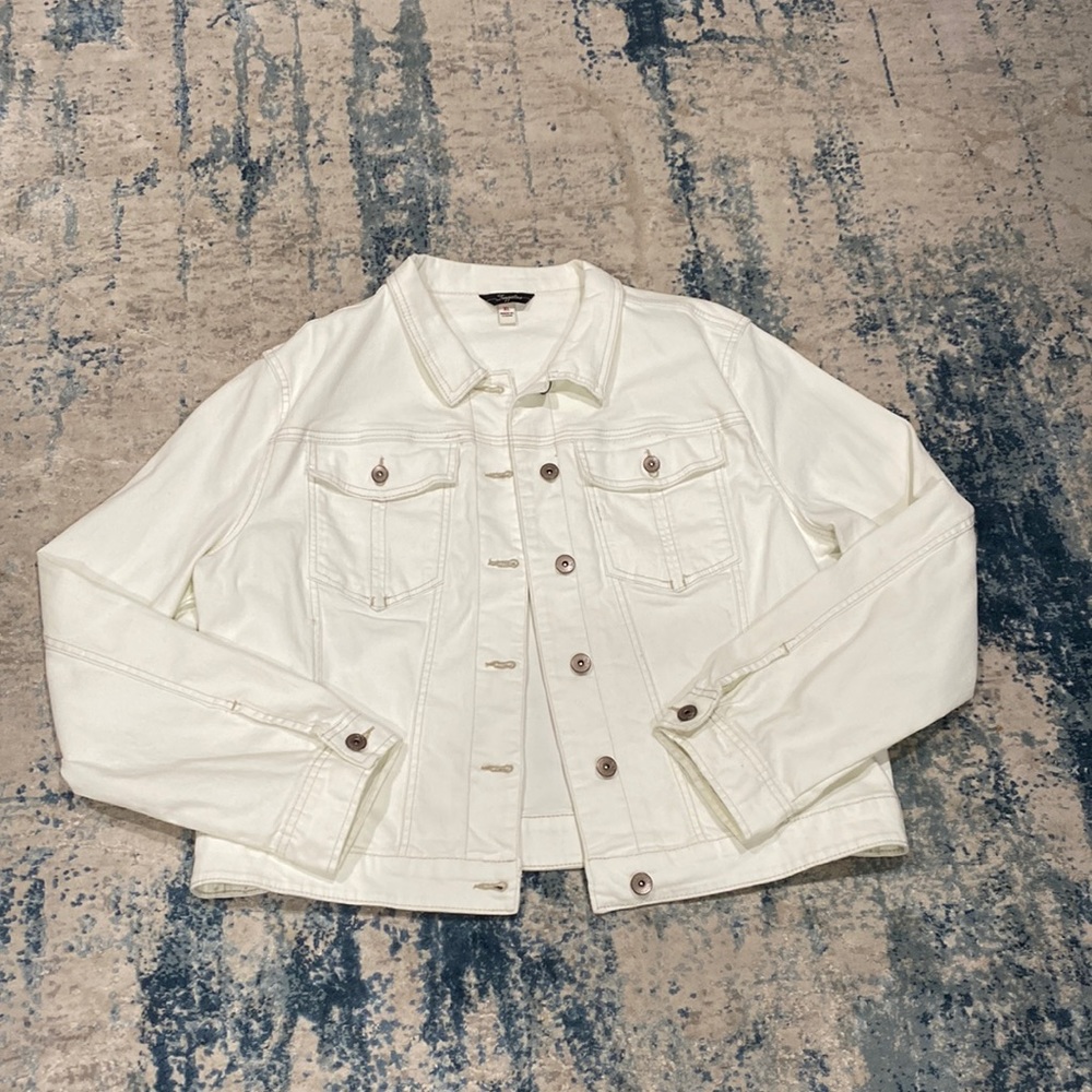 Supplies Off White Denim Jacket